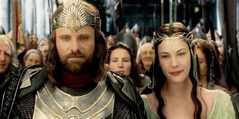 the lord of the rings aragorn and arwen s romance is inspired by a tragic story hot movies news