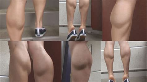 coed muscular calves in running shoes hi res muscular calves clips4sale