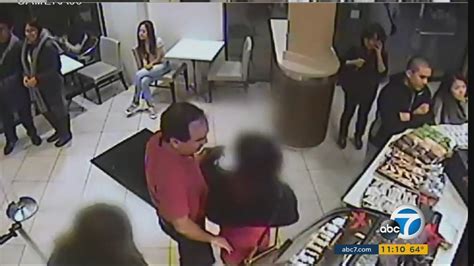 Surveillance Video Shows Man Groping Woman Inside Irvine Bakery Abc
