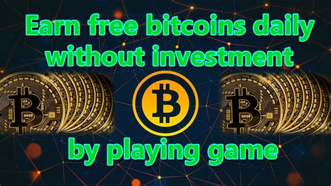 In this article, you'll only find profitable ways to earn money while earning a commission may seem small, keep in mind that you can be an affiliate for several brands and include several affiliate links on a. Earn free bitcoins daily without investment - YouTube