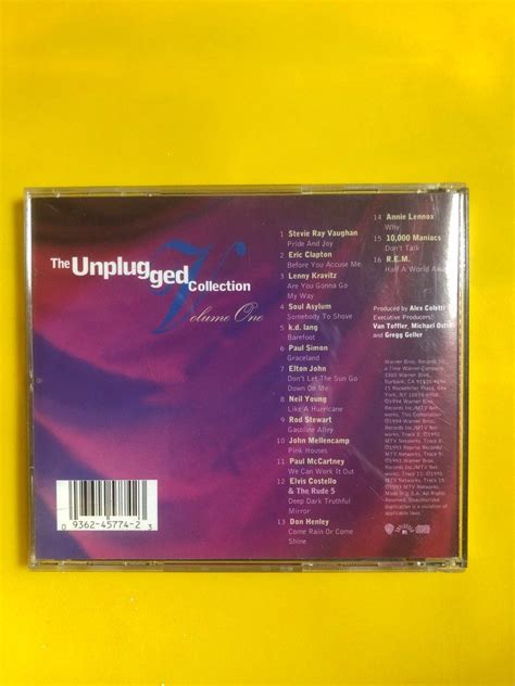 Reserved The Unplugged Collection Vol 1 Cd Hobbies And Toys Music