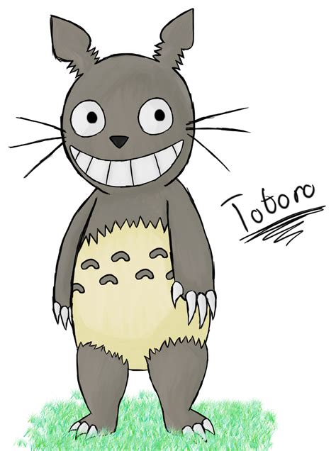 Totoro Fan Art By Theanimecookie On Deviantart