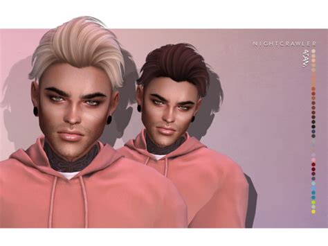 Adam Hair By Nightcrawler Sims At Tsr Sims 4 Updates