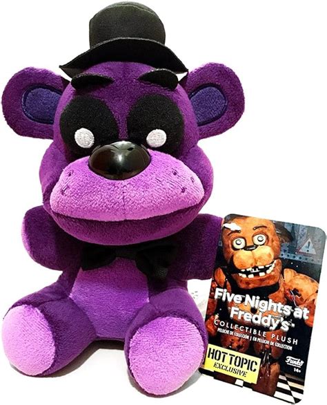 Official Funko Five Nights At Freddy S Limited Edition Shadow Freddy Bear Hot Topic