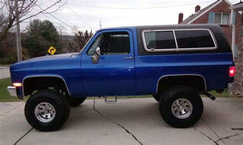 1981 Chevy K5 Blazer K5 4x4 Square Body Convertible Suv Classic