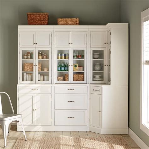 Any solution that provides us greater organization and therefore greater storage capacity does best take. Royce True White Modular Corner Cabinet SK19192C-TW ...