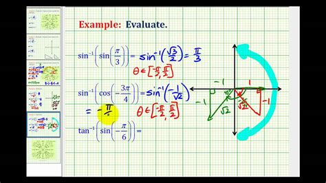 examples evaluate expression involving inverse trig functions part 2 youtube