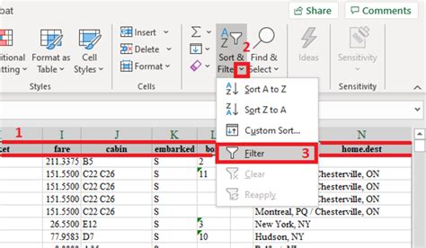 How To Filter And Sort Data In Microsoft Excel Tecadmin