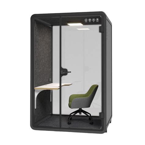 Silent Booth Medium Black By Humble Office Interior Secrets