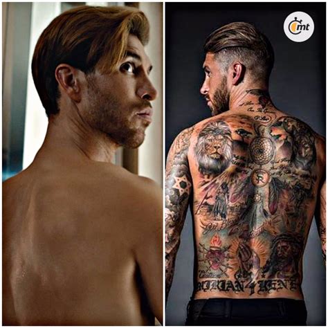 Compartir 75 Sergio Ramos Tatuaje Espalda última Vn