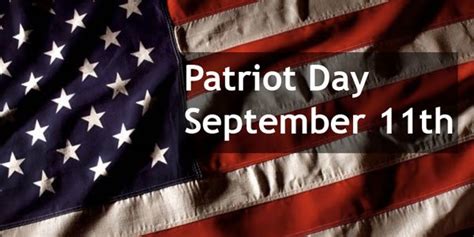 Patriot Day Holiday September 11 Usa Honor Memorial 911