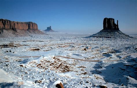 Monument Valley In The Snow Monument Valley In The Snow Flickr