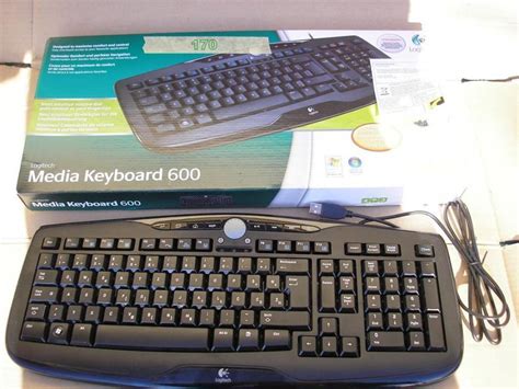 Usb Tipkovnica Logitech Media Keyboard 600 Usb Novo Vz