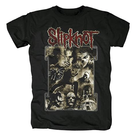 Slipknot Tshirts Us Metal Rock Band T Shirt Wishiny