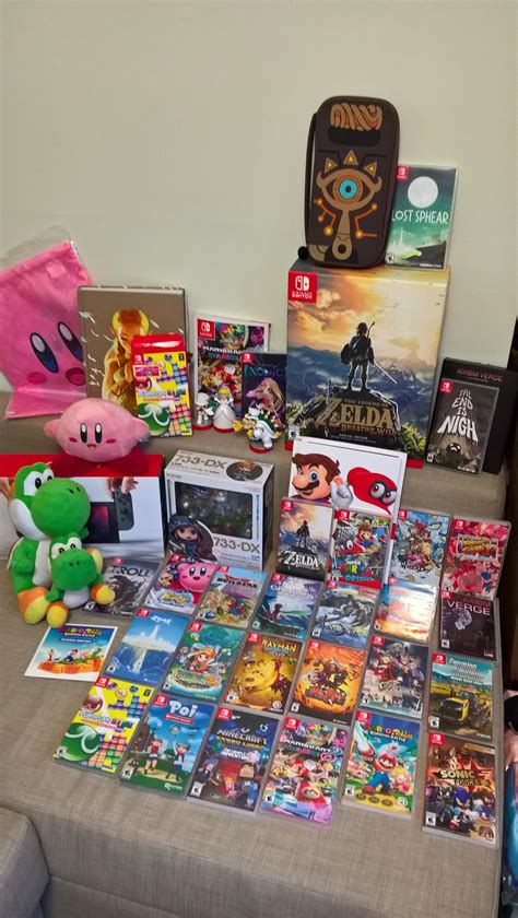 My Nintendo Switch-realted Collection! Q1 2018 update : NSCollectors