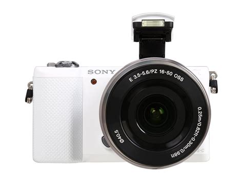 Sony Alpha A5000 Ilce 5000lw White Compact Interchangeable Lens