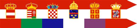 The Flag Of The Austro Hungarian Croatian Galician Lodomerian Byzantine