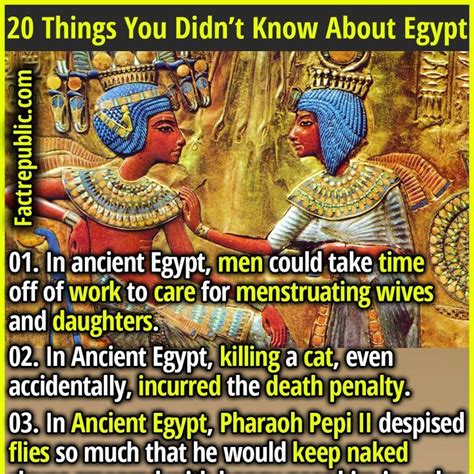 20 things you didn t know about egypt fact republic facts about ancient egypt life in