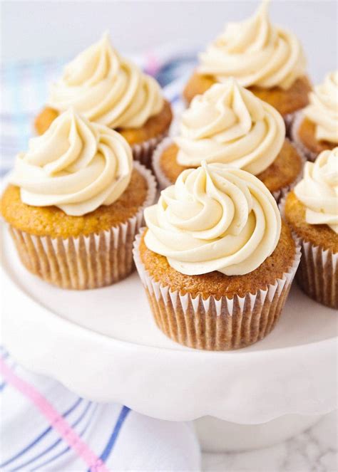 Carrot Cake Cupcakes W Brown Sugar Frosting Video Lil Luna