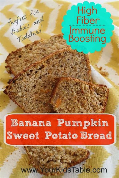 One cup of cooked oatmeal gives you up to 4 grams of fibre. High Fiber Immune Boosting Banana Sweet Potato Pumpkin ...