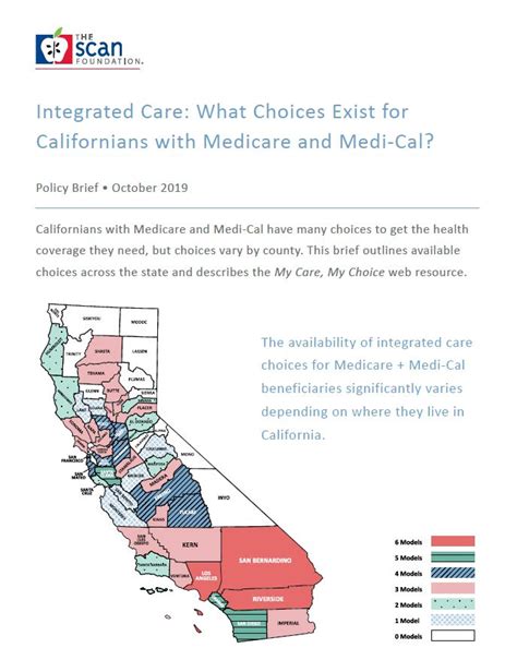 Integrated Care What Choices Exist For Californians With Medicare And
