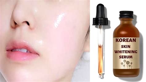 Korean Skin Whitening Serum How To Get Fair Skin In Just 3 Days