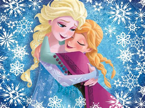 Elsa And Anna Wallpaper Elsa And Anna Wallpaper 36612405 Fanpop