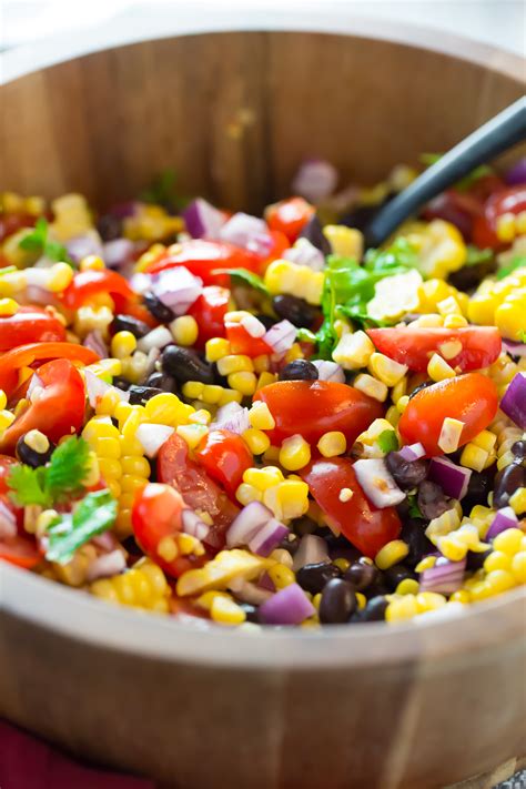 A Fresh And Delicious Grilled Corn Salad Perfect For Your Summer