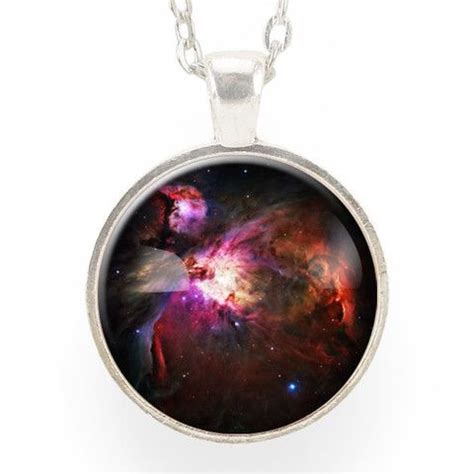 Orion Galaxy Necklace Galaxy Jewelry Galaxy Necklace Nebula Necklace