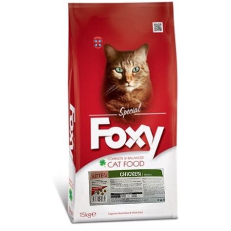 Foxy Kitten Cat Food Chicken 15kg Shopee Malaysia
