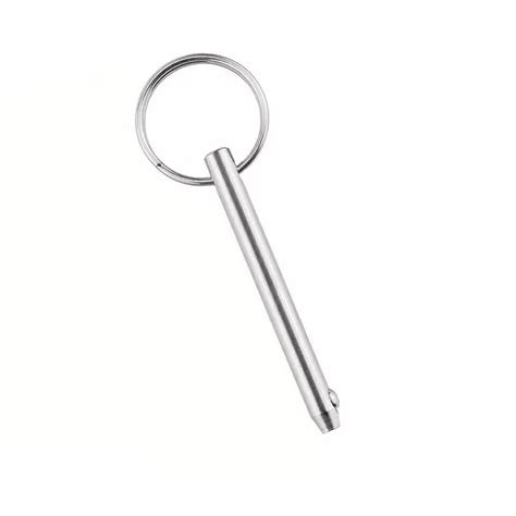 Close Knit Quick Release Pin Stainless Steel Retaining Ball Ring Grip