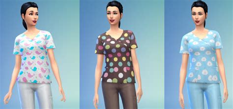 Sims 4 Scrub Outfit