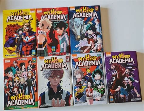 Mangas My Hero Academia Kohei Horikoshi Tome 1 2 3 4 5 8 9 Vendu