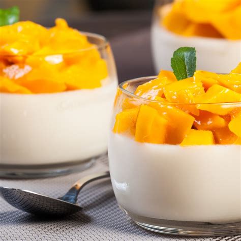 Although people may serve a number of different desserts at christmas, christmas pudding is the most traditional. Mango Panna Cotta Recipe