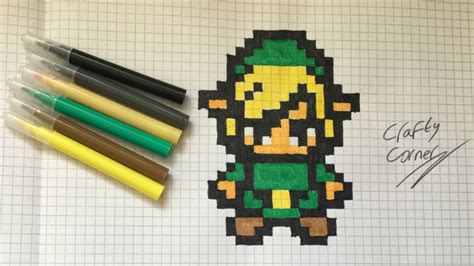 Exclusive content and ryte news delivered to your inbox, every month. How To Draw - Zelda's Link {{LETS DRAW - PIXEL ART}} - YouTube