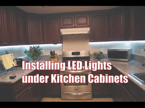 No two jobs are ever alike, but installing base cabinets is relatively straightforward. Installing LED Lights under kitchen cabinets - YouTube