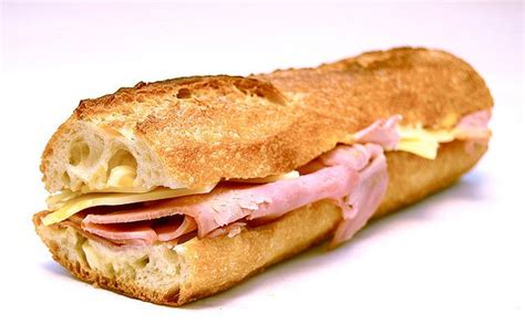 ham and cheese baguette ham and cheese food yummy food