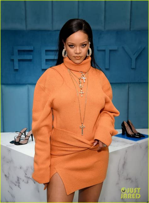 Rihanna Stuns In All Orange For Bergdorf Goodman Digital Window