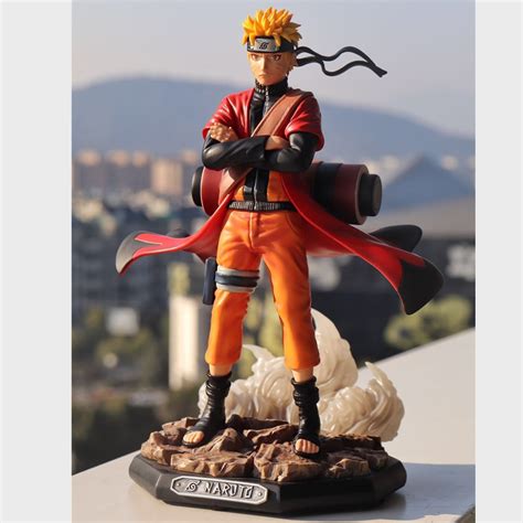 Uzumaki Naruto Naruto Sage Action Anime Figures Pvc Toys Shippuden Collector Figurine Uchiha