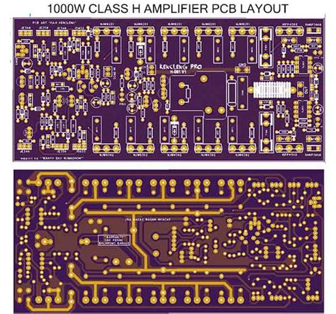 Tda2030 is a monolithic integrated circuit in pentawatt package, intended for use as a low frequency class ab . tda2005 is a class b dual audio power amplifier specifically designed for car radio applications. 1000 Watts Power Amplifier Pcb Layout - PCB Circuits