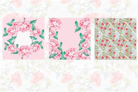 Chinoiserie watercolor set. Part I | Chinoiserie watercolor, Watercolor pattern, Watercolor set