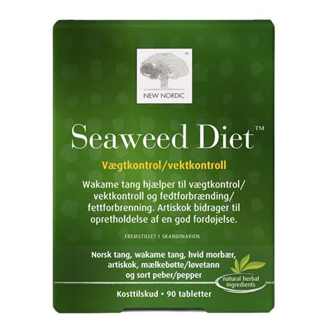 Средство для похудения Seaweed Diet 90 таблеток New Nordic