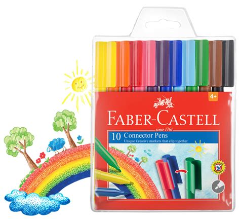 Faber Castell Connector Pen Sets Student Markers The Art Scene