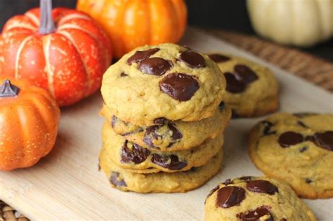 Awesome Chocolate Chip Pumpkin Cookies The Baking Chocolatess