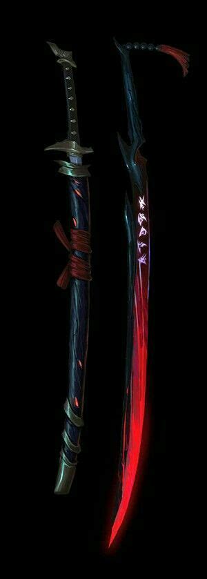 Fantasy Katana Fantasy Sword Fantasy Armor Dark Fantasy Art Ninja
