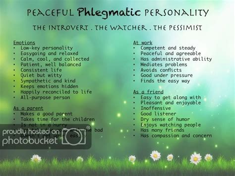 Phlegmatic Phlegmatic Personality Personality Psychology Psychology