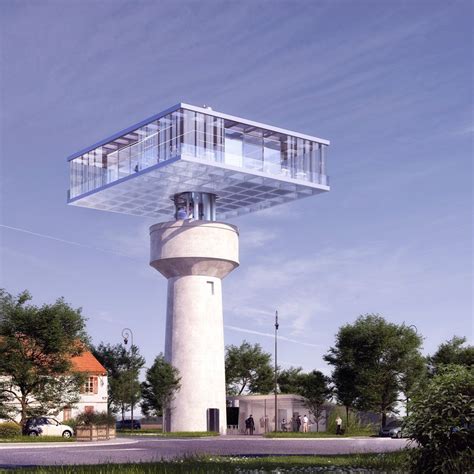 Water Tower Triptyque Architecture Water Tower Modern Pools