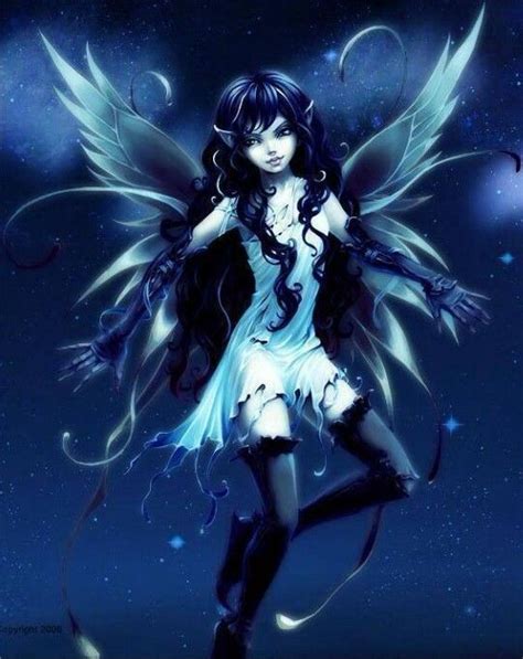 Blue Fairy Types Of Fairies Water Fairy Gothic Fairy