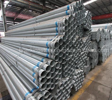 Hot DIP Galvanized Steel Tube ASTM A53 A500 BS 1387 Zinc Coating