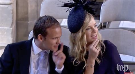 prince harry s ex chelsy davy just arrived at his wedding to meghan markle princess harry